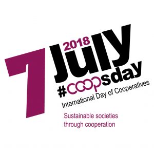Logo do Dia Internacional das Cooperativas